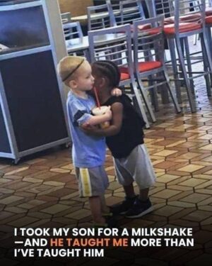 I TOOK MY SON FOR A MILKSHAKE—AND HE TAUGHT ME MORE THAN I’VE TAUGHT HIM