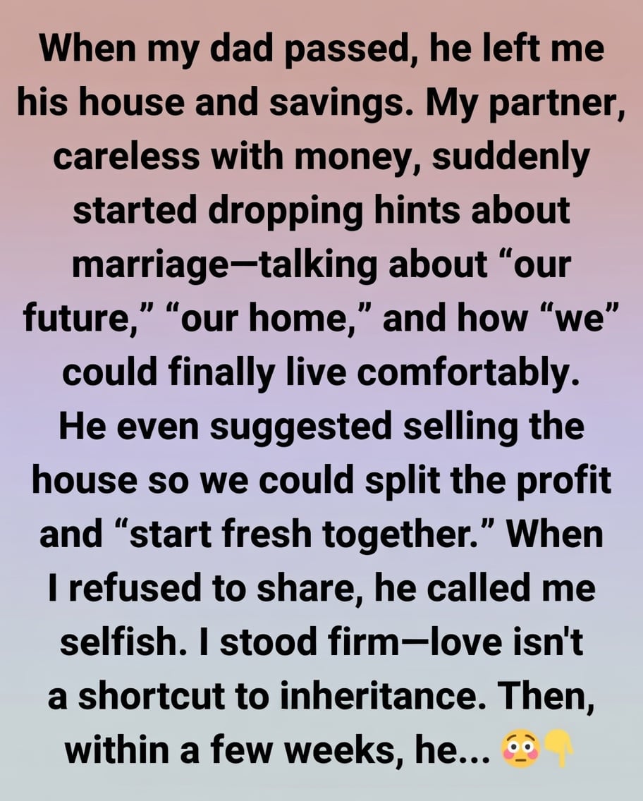 He Wanted My Inheritance—Not Me, and That Changed Everything