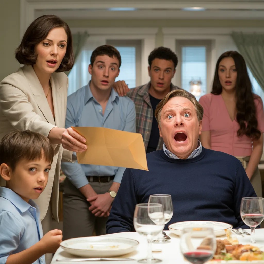 At Family Dinner, My Dad Called Me “The Loser” In Front Of Everyone So I Left Him An Envelope That Silenced The Room Forever