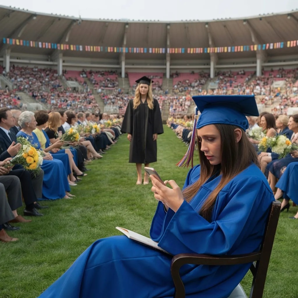 The morning i graduated at the top of my medical school class, my parents left my four vip seats empty and texted, “it’s not like you’re really a
