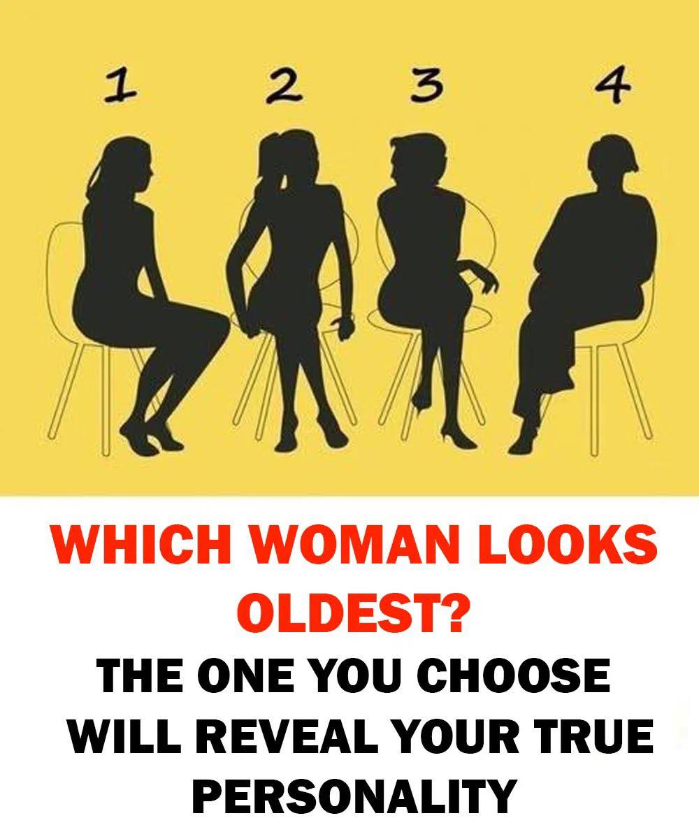 Which Woman Looks Oldest …This Personality Test Claims to Reveal Your True Character