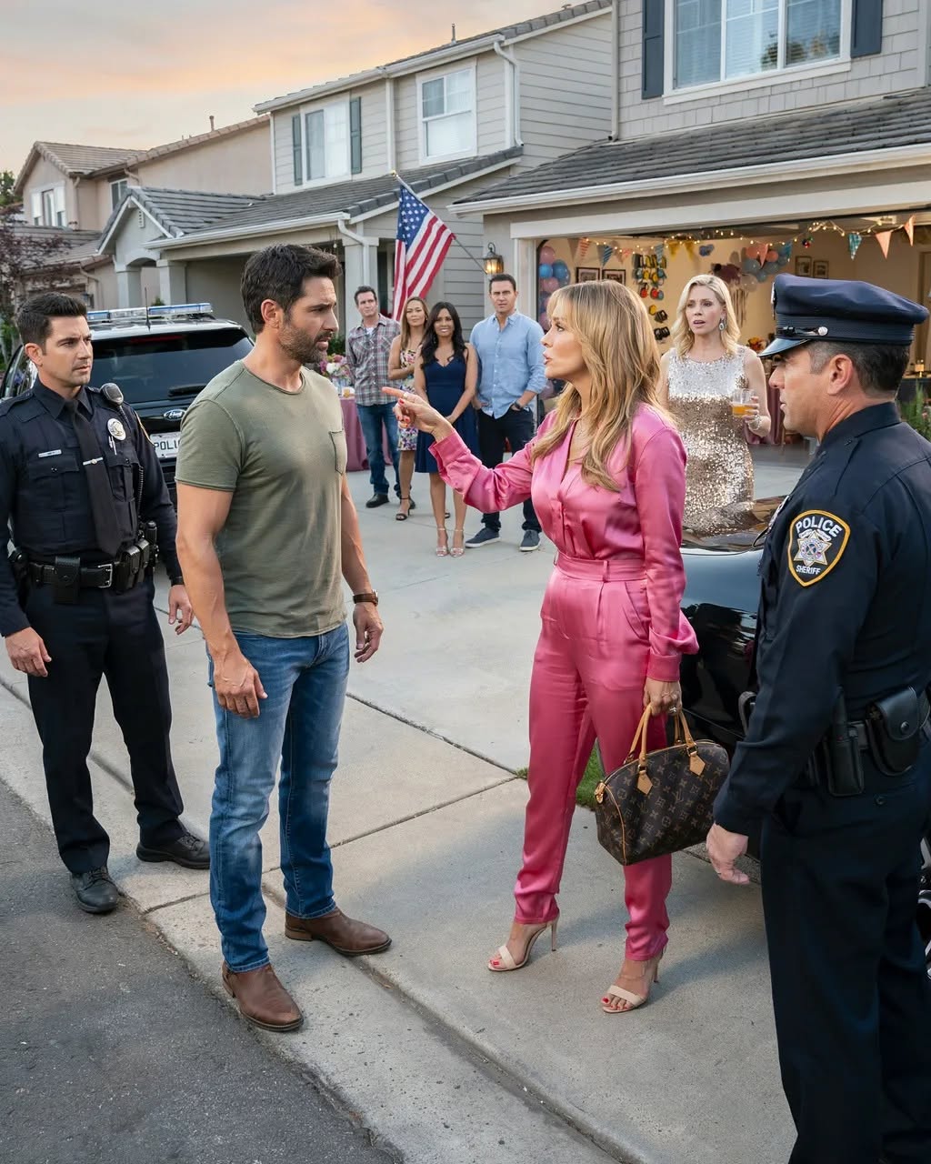 She Tried To Shut Down My Party Until The Precinct Walked In